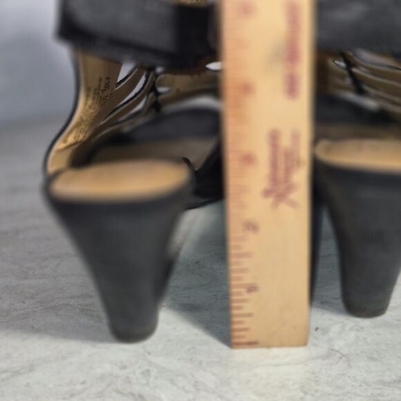 Black Naturalizer Heeled Dress Shoes Size 7.5 - Picture 6 of 11